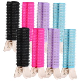 Minkissy 8pcs Hair Volume Clips Volumizing Roller Clips for Effortless Hairstyles Compact and Portable