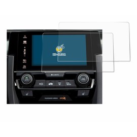 BROTECT (Pack of 2 screen protectors for Honda Civic 2020 infotainment system 2020, screen protector, ultra clear)