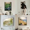 Pasoar White Battery Operated Picture Light with Remote,Wireless Gallery Lights