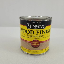 Minwax 260 Pickled Oak Wood Finish Oil-Based Wood Stain 1/2 Pint. New
