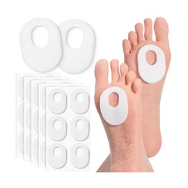 Dr. JK- Felt Callus Pads, 30 pcs, White Oval Callus Cushions for Feet, Corn Pads for Feet