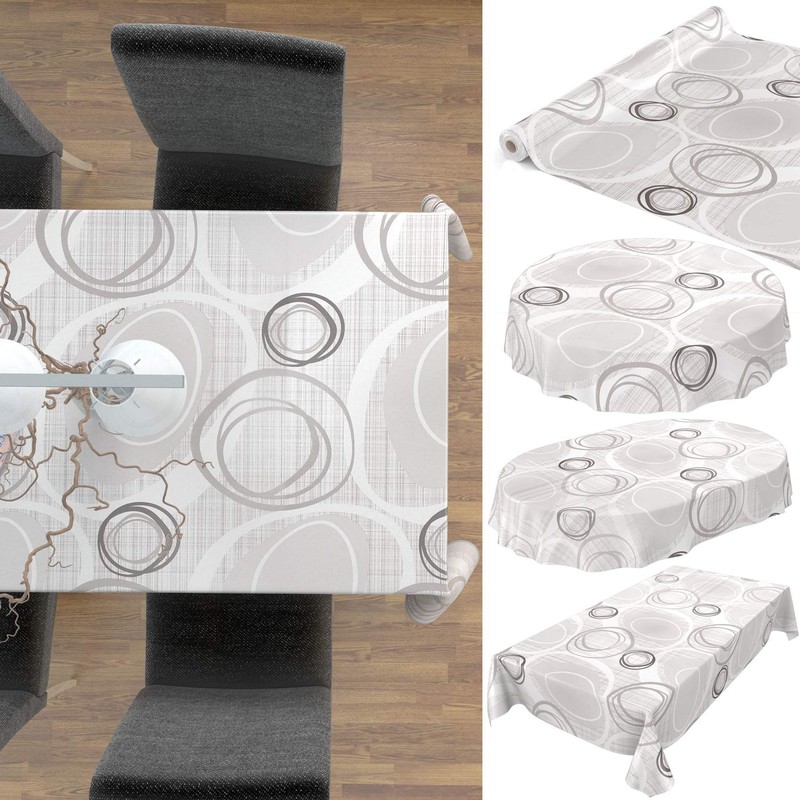 Anro Washable Oilcloth, Wax Tablecloth