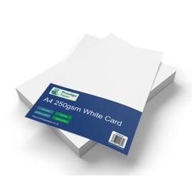 A4 250gsm White Card - 100 Sheets