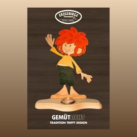 WEIGLA - Tea Light Holder Original Ore Mountains I Motif I for 1 Tea Light I All Year Decoration I Wooden Tea Light Holder I Modern Design I Christmas Decoration