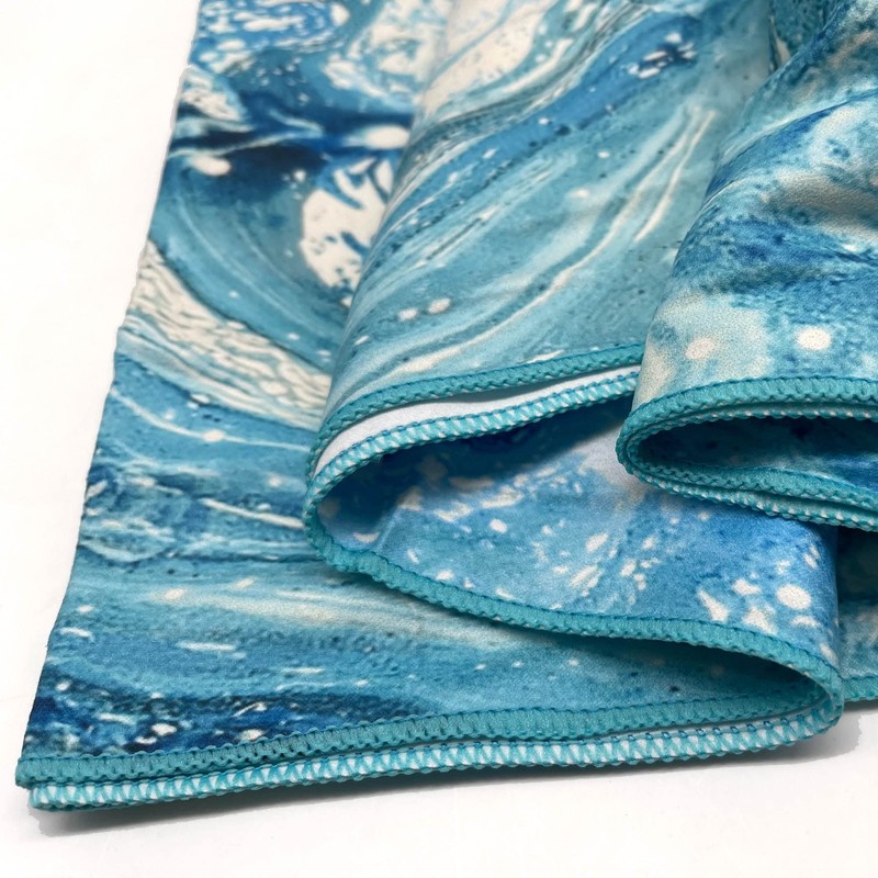 Luxton Ocean Turquoise Beach Towel, Quick Dry Beach Towel, Sand