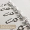 Room/Dividers/Now Curtain Track Hooks 20 Pack - Durable Ceiling Track