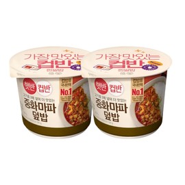 Korean Instant Chinese Mapo Tofu Ready-to-Eat Seasoned Rice Bowl, 275g (9.70 oz), Pack of 2 – Spicy & Hearty Meal in 2 Minutes