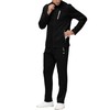 MoFiz Men Travksuit Set Full Zip Jogging Running Track Suits
