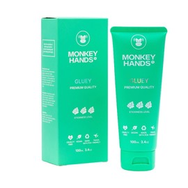 Monkeyhands Gluey Grip, Super Strong Hold for Fitness and Pole Dance, Ideal for Calisthenics, Rings, Parkour, Gymnastics, Vegan, Paraben-Free, with Resin, Green, 100 ml