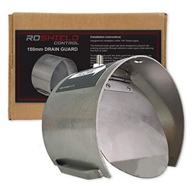 Roshield Rat Drain Guard | Stop Rats within Drainage & Properties | Rodent Flap Control & Prevention Proofing (Stainless Steel 4"/110mm)