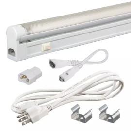 Eco Lighting T4 - 20W Under Cabinet Slim Linkable Fluorescent Lighting Fixture (L 21") 6400K