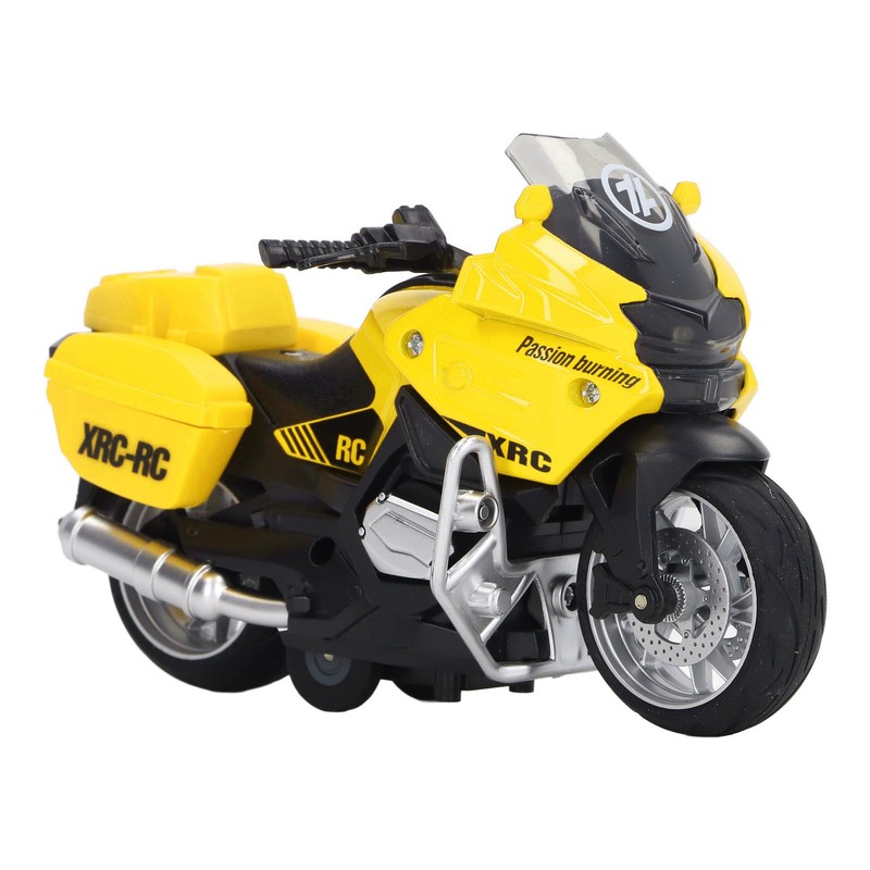 1:16 Scale Motorcycle Toy Alloy Sound Light Educational Portable Motorcycle