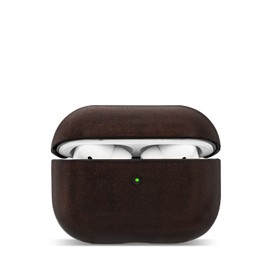 Pack & Smooch AirPods Pro Case | Vegetable Tanned Leather | Dark Brown (AirPods Pro, Model A2084, Dark Brown)