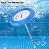 JUMZ Spa Thermometer, Pool Thermometer, Waterproof, Blue PVC, Hot Spring,