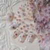 Flower Nail Stickers Nail Art Stickers 3D Self Adhesive Nail