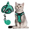 FAYOGOO Escape Proof Cat Harness and Leash Set for Walking,