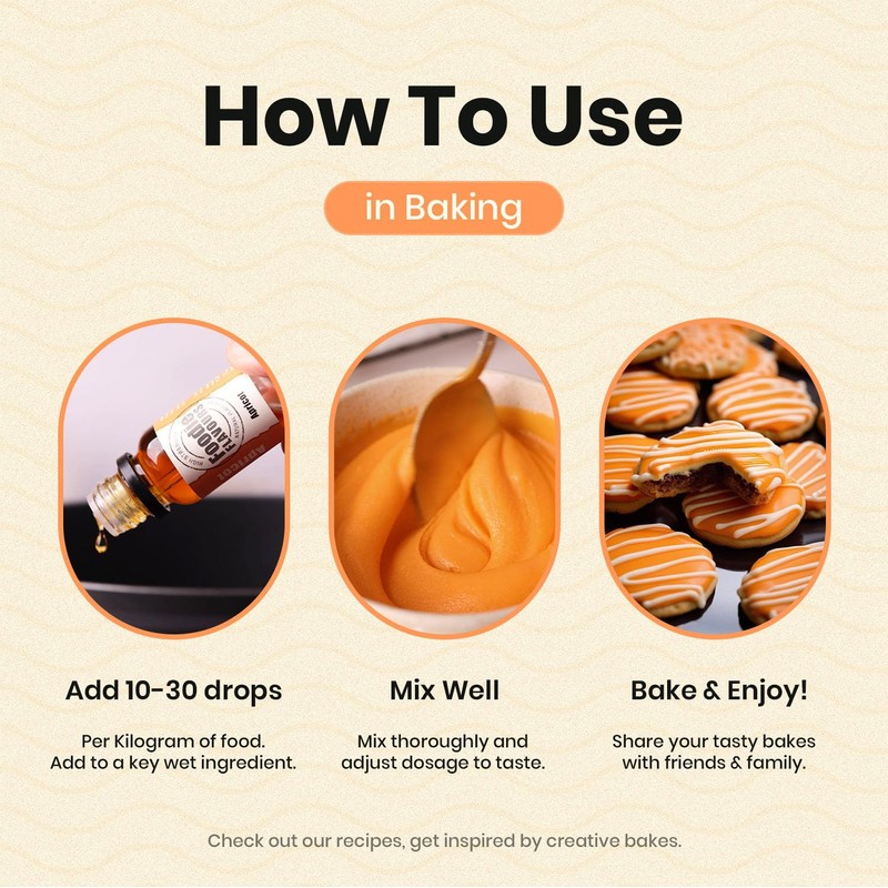 Foodie Flavours Natural Apricot Flavouring, High Strength - 15ml