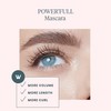 Wonderskin Power'Full Mascara, Volumizing Black Mascara, Smudge Proof Mascara, Hypoallergenic