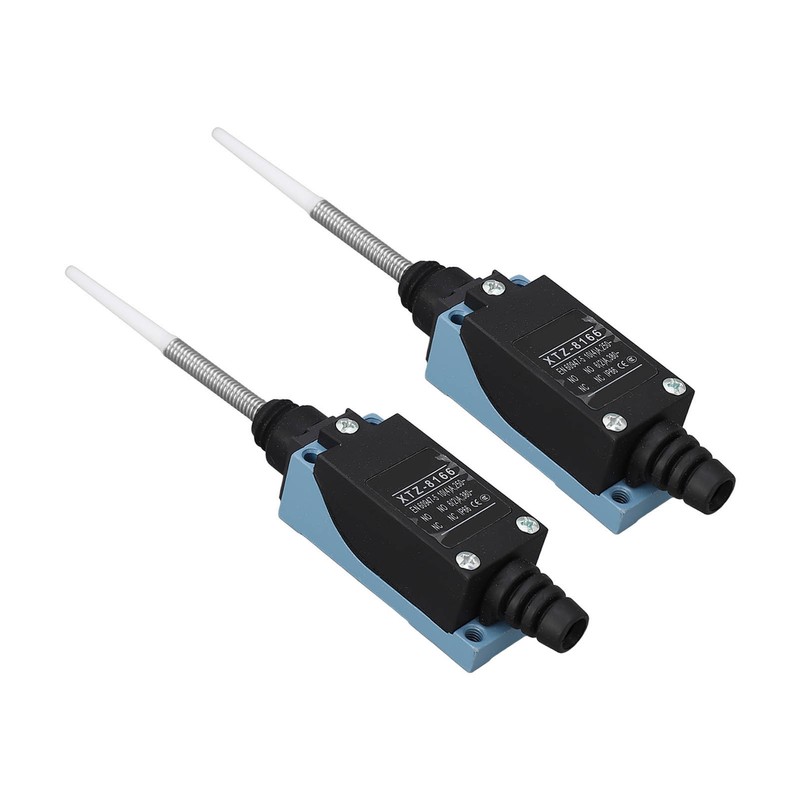 2 Pcs Spring Momentary Limit Switch Self Reset IP66 Flexible