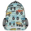OSAM SPACE Cartoon Truck Mini Backpack Women Men Lightweight Carry