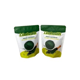 Linahealth | 2 Pack Espirulina orgánica en polvo 250 gramos, Certificación Koshe, Alga espirulina natural certificada, Libre de Gluten 100% Natural Sin conservantes Sin colorantes