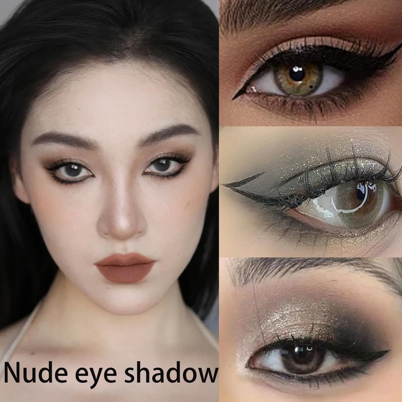 Nude Eyeshadow Palette for Women - 12 Colours Smoky Eyeshadow