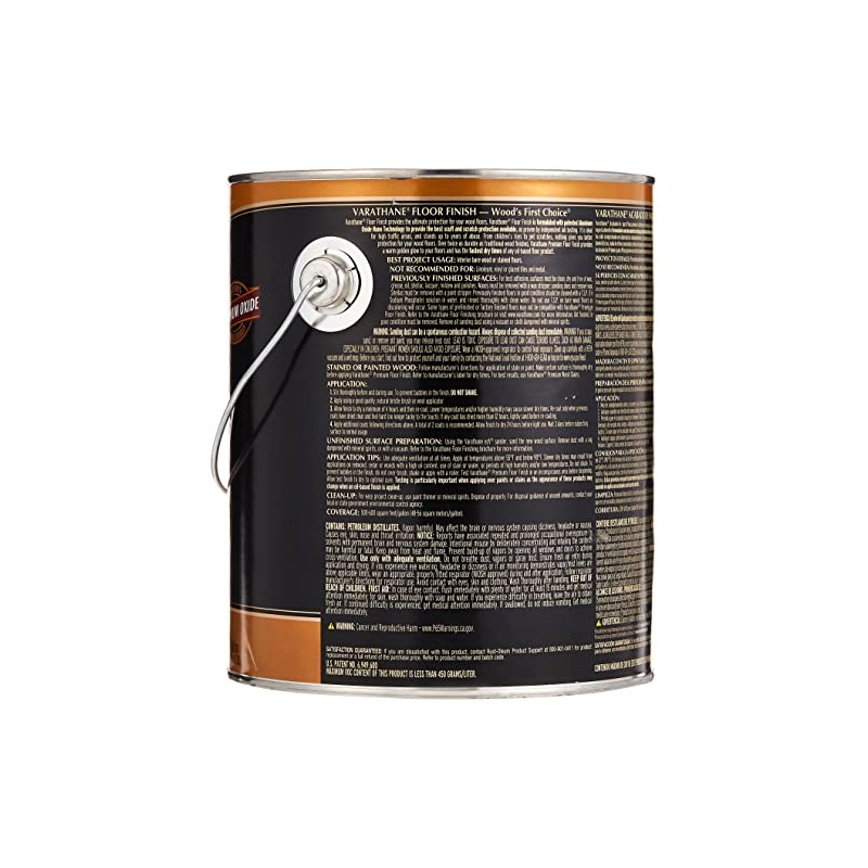 Rustoleum 130131 Varnish Floor PRO S-G GL, No Size, Clear