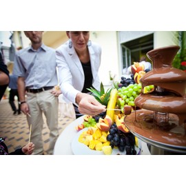 A Blend Above Chocolate Fondue Mix, 3 Pack, All Natural Flavor, No MSG, Gluten-Free. No Preservatives, Easy to Make, Fruit Dip, Premium Fondue Dipping, Gourmet Chocolate Fondue, Perfect for Dessert