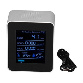 Digital Air Quality Monitor 3.7V Portable Carbon Dioxide Detector Temperature Humidity Detector Hygrometer