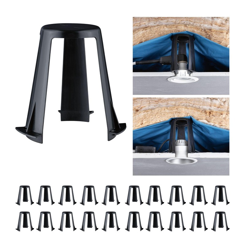 Paulmann 92402 Accessories Spacers for Recessed Lights Set of 20