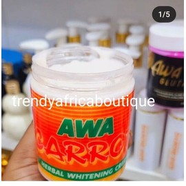 AWA CARROT HERBAL] body Cream WHITENING CREAM Light X 1 Jar