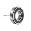 sourcing map 6207-2RS Deep Groove Ball Bearing,35 x 72 x