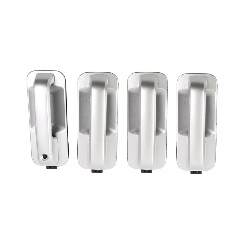 Unbranded 4Pcs For 2015-2020 Ford F-150 F150 Ingot Silver Door