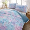 RYNGHIPY Super Soft Fuzzy Faux Fur Duvet Cover Set, Blue