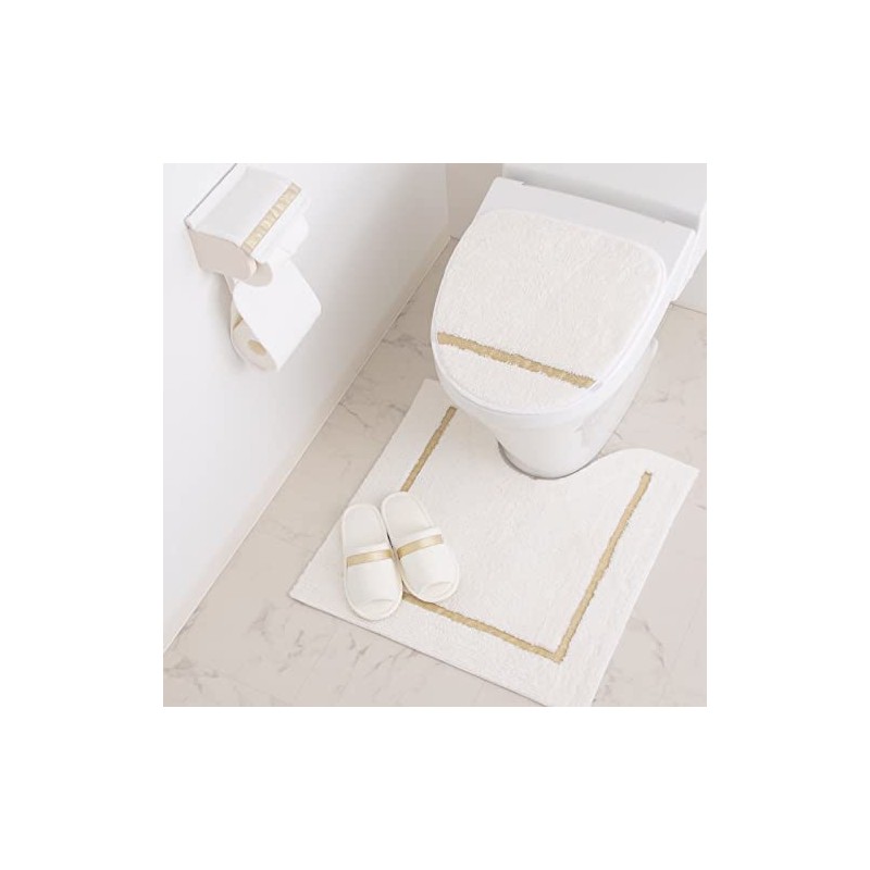 Daido Gold Square Slippers, Approx. 9.3 - 9.8 inches (23.5