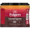 Folgers Gourmet Supreme Medium Dark Roast Ground Coffee, 22.6 Ounces