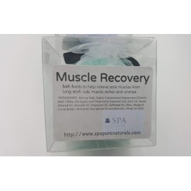 Muscle Recovery Bath Bomb Fizzie: Helps Relieve Sore Muscles After Work Outs, Muscle Aches and Cramps, 7 oz Each (8 Count) Pack of 1