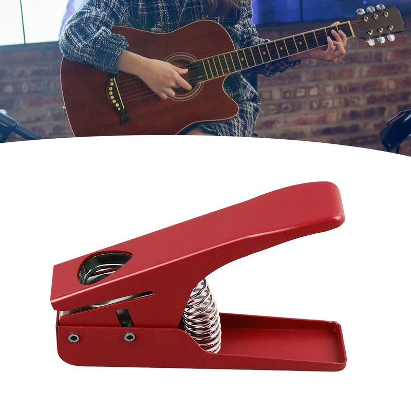 Guitar Pick Hole Puncher Size Adjustable Multifunctional Portable Guitar Pick