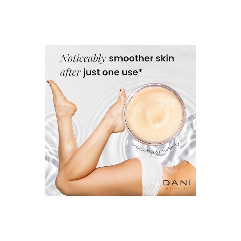 DANI - Exfoliante de azúcar natural, 14 oz