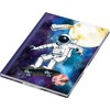 RNKVERLAG Skatonaut 46786 Notebook DIN A4 Blank with 96 Sheets
