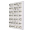 35 Pcs Keyboard Switch 3 Pin RGB SMD Linear Dustproof