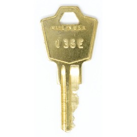 HON 136E File Cabinet Replacement Keys: 2 Keys