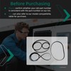 Riyhch 78-1341 78-603 78-629 Belts Kit Fit for Thermo King