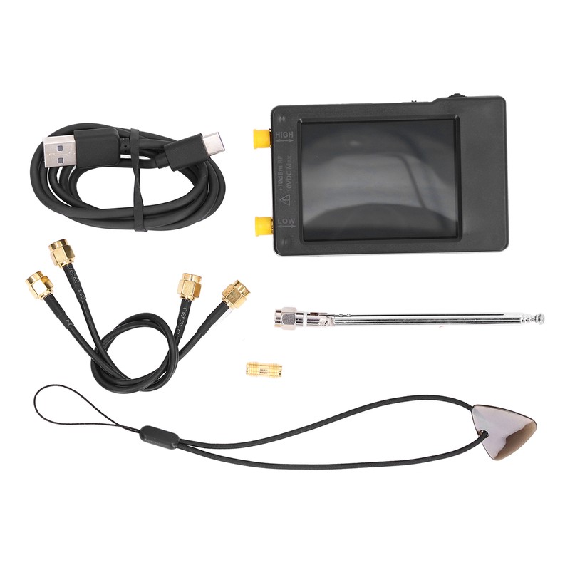 2.8in Handheld Spectrum Analyzer Frequency Antenna Analyzer 100kHz‑350MHz 240MHz‑960MHz