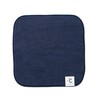 Hyaku Percent (100%) Hand Towel Cool Navy Cotton Pile Fabric