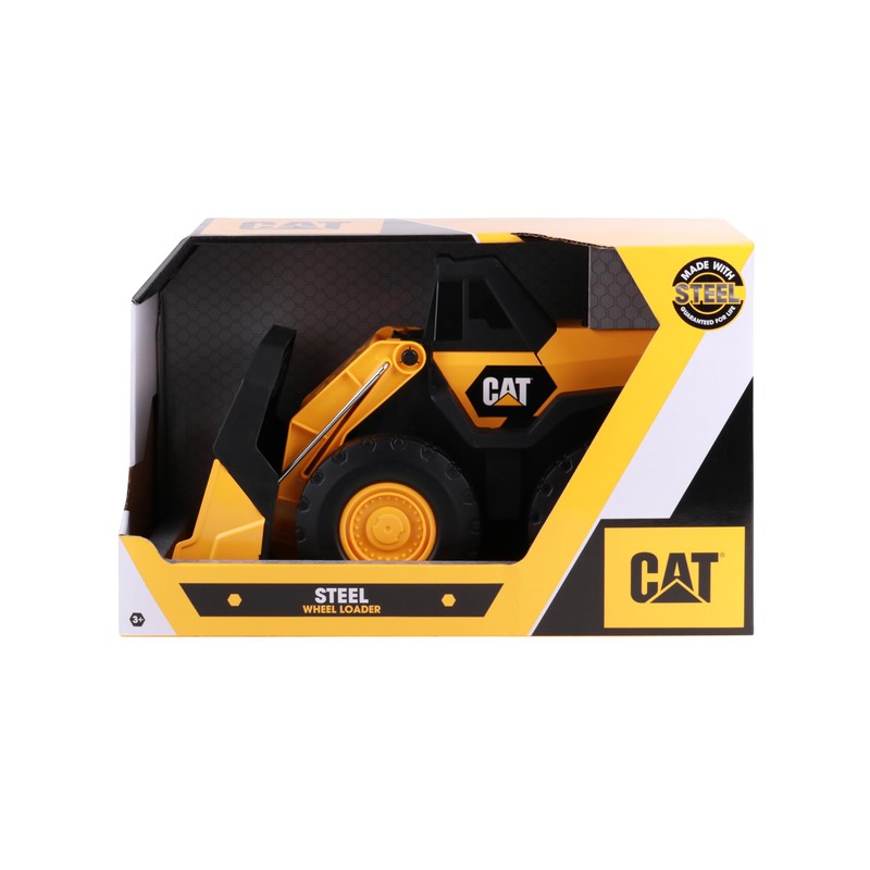 Cat Construction Toys, Real Steel Max Wheel Loader 16” –