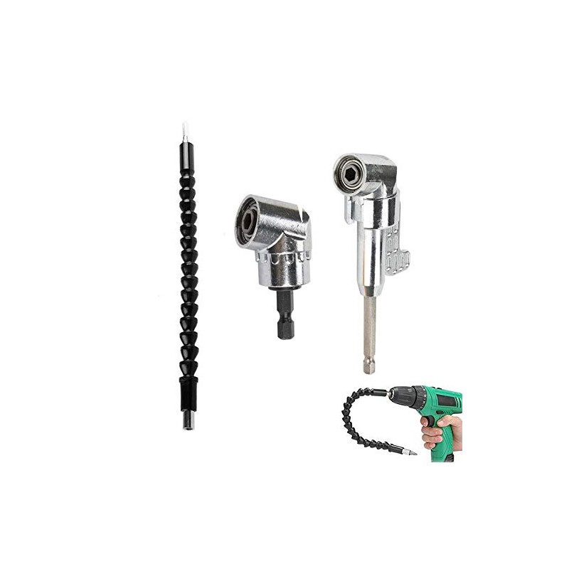 105 Degree Right Angle Driver Angle Extension Power Screwdriver Drill