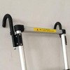 2 Pcs Telescoping Ladder Hook Stabilizers, Aluminum Alloy Ladder Roof