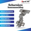 Mprofi MT Pack of 10 | Hinges for Cabinet Doors