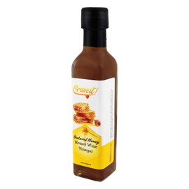 Crave It Natural Honey Wine Vinegar - Make tasteful dressings, marinades, and glazes! 8.5 fl oz / 1 Pack